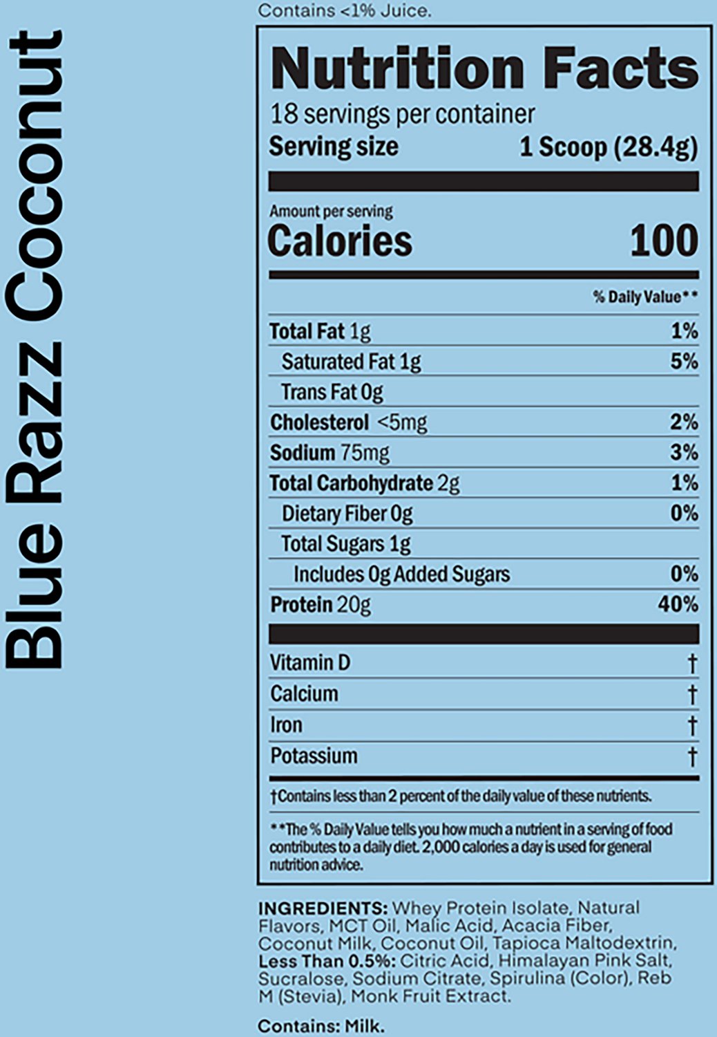 Oath Nutrition Clear Whey Protein - 18 servings - view number 3