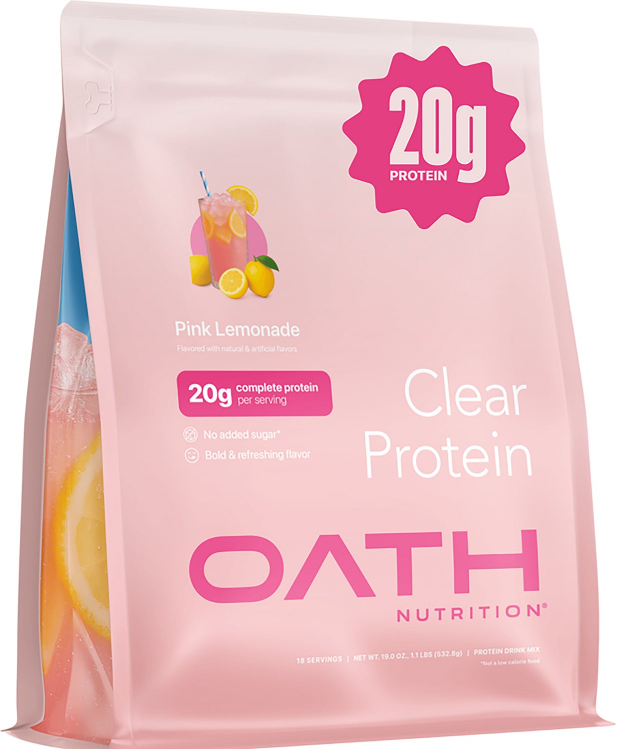 Oath Nutrition Clear Whey Protein - 18 servings