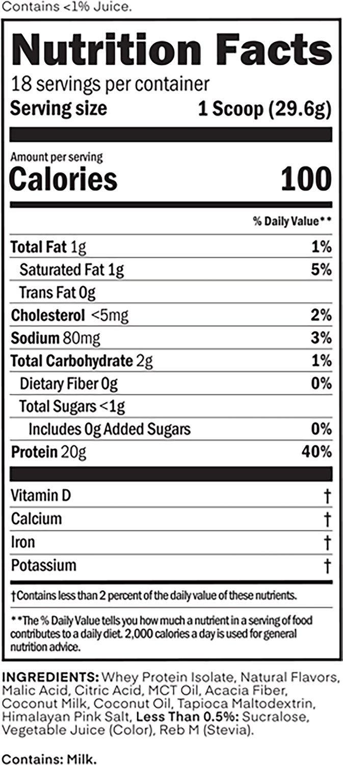 Oath Nutrition Clear Whey Protein - 18 servings - view number 4