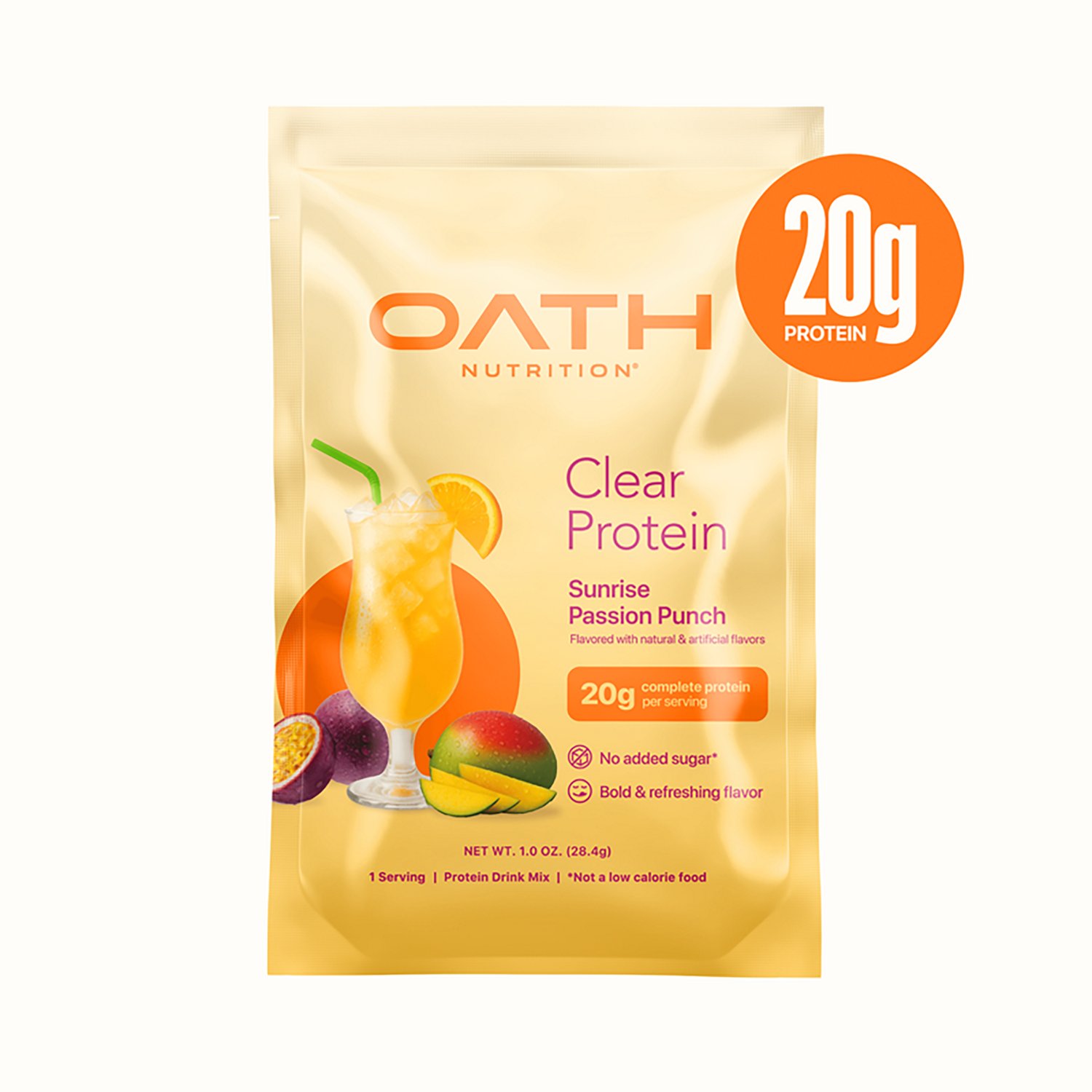 Oath Nutrition Clear Whey Protein - Single Packet