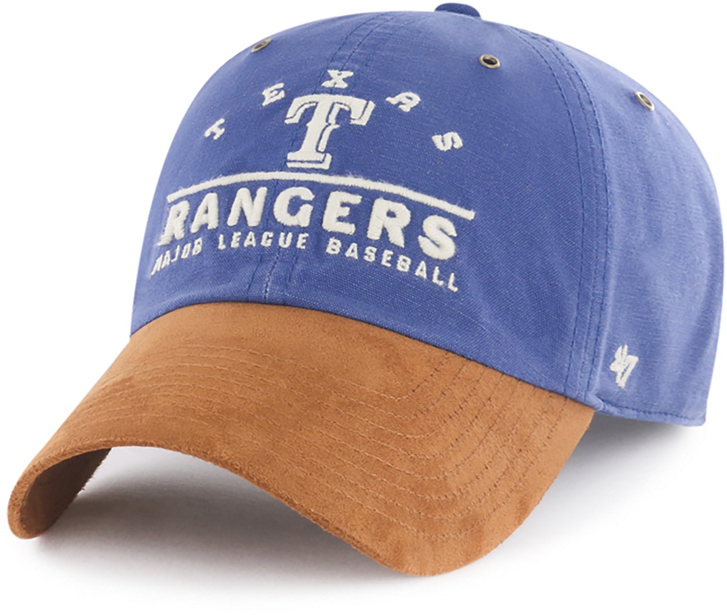 47 Texas Rangers Windham Suede Clean Up Cap | Academy