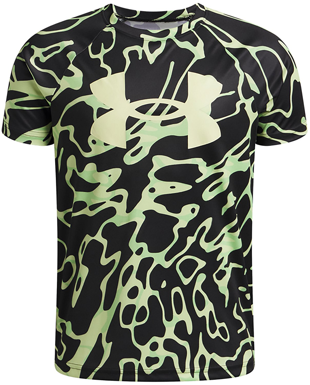 Under Armour Boys' UA Tech Printed Short Sleeve T-shirt