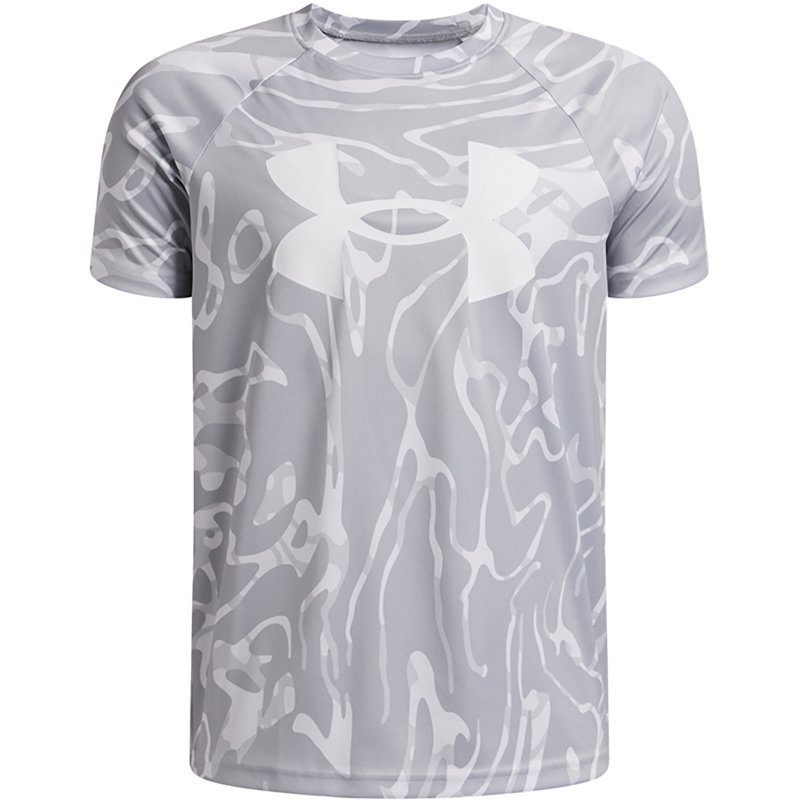 Under Armour Boys' UA Tech Printed Short Sleeve T-shirt