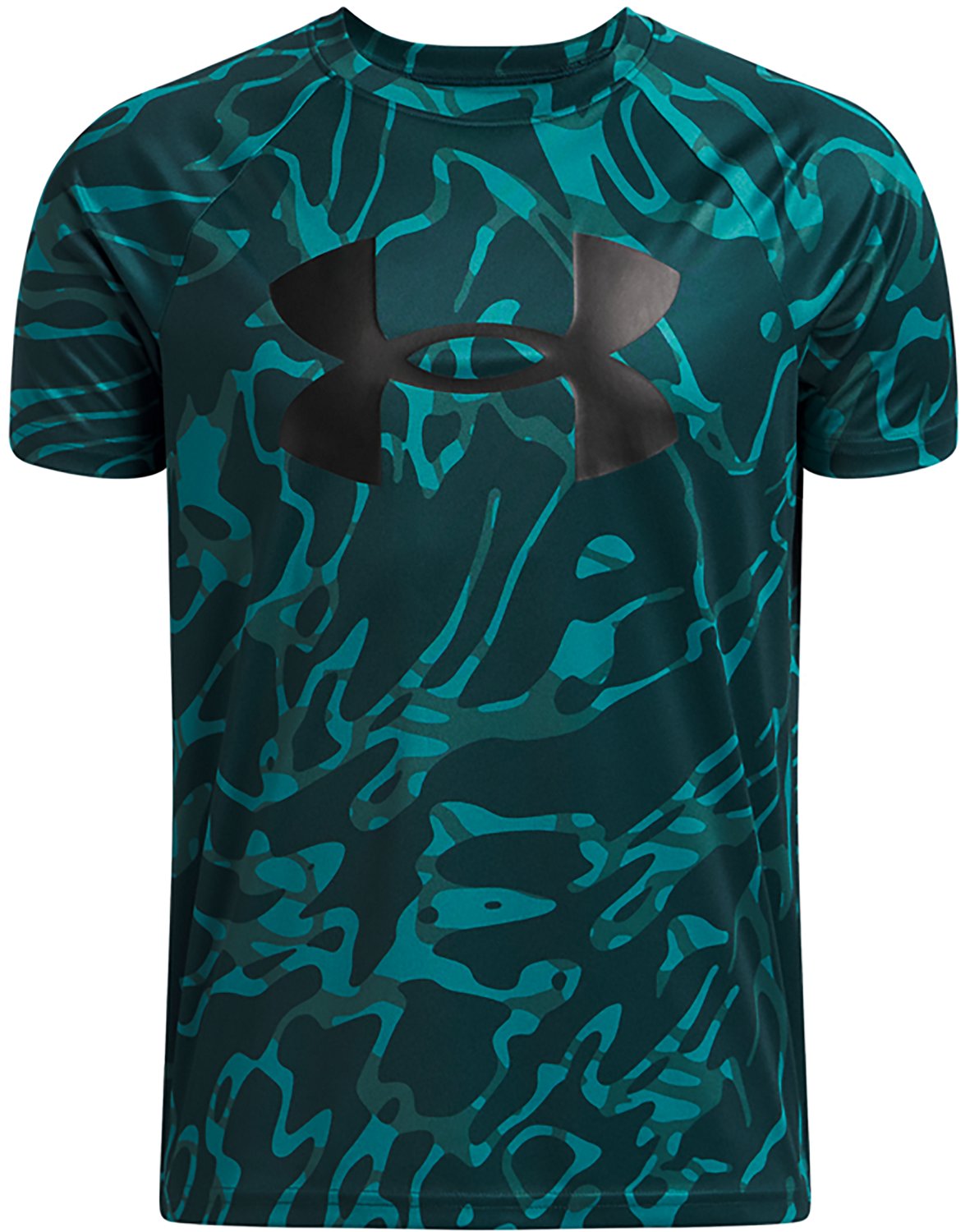 Under Armour Boys' UA Tech Printed Short Sleeve T-shirt