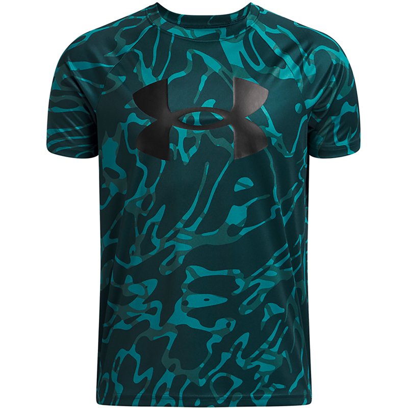 Under Armour Boys' UA Tech Printed Short Sleeve T-shirt