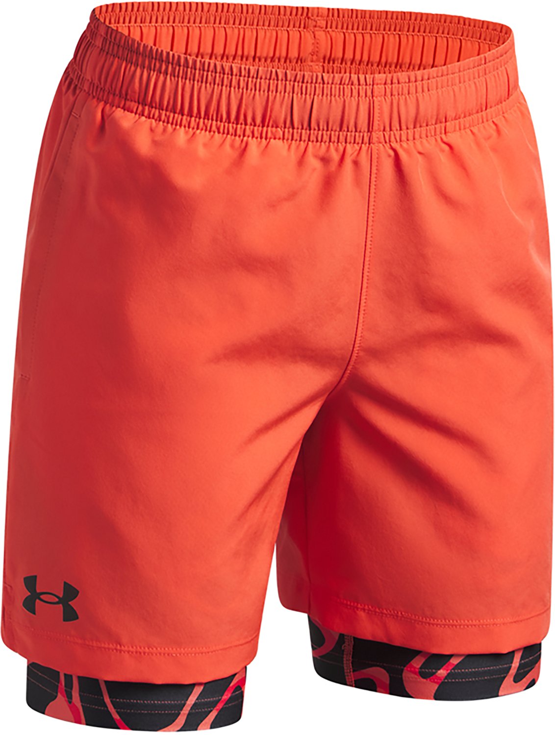 Under Armour Boys' 2-in-1 Shorts 5 in - view number 2