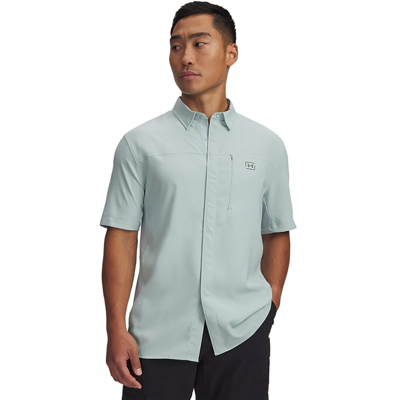 Under Armour Men's Shorebreak Hybrid Woven Short Sleeve Shirt