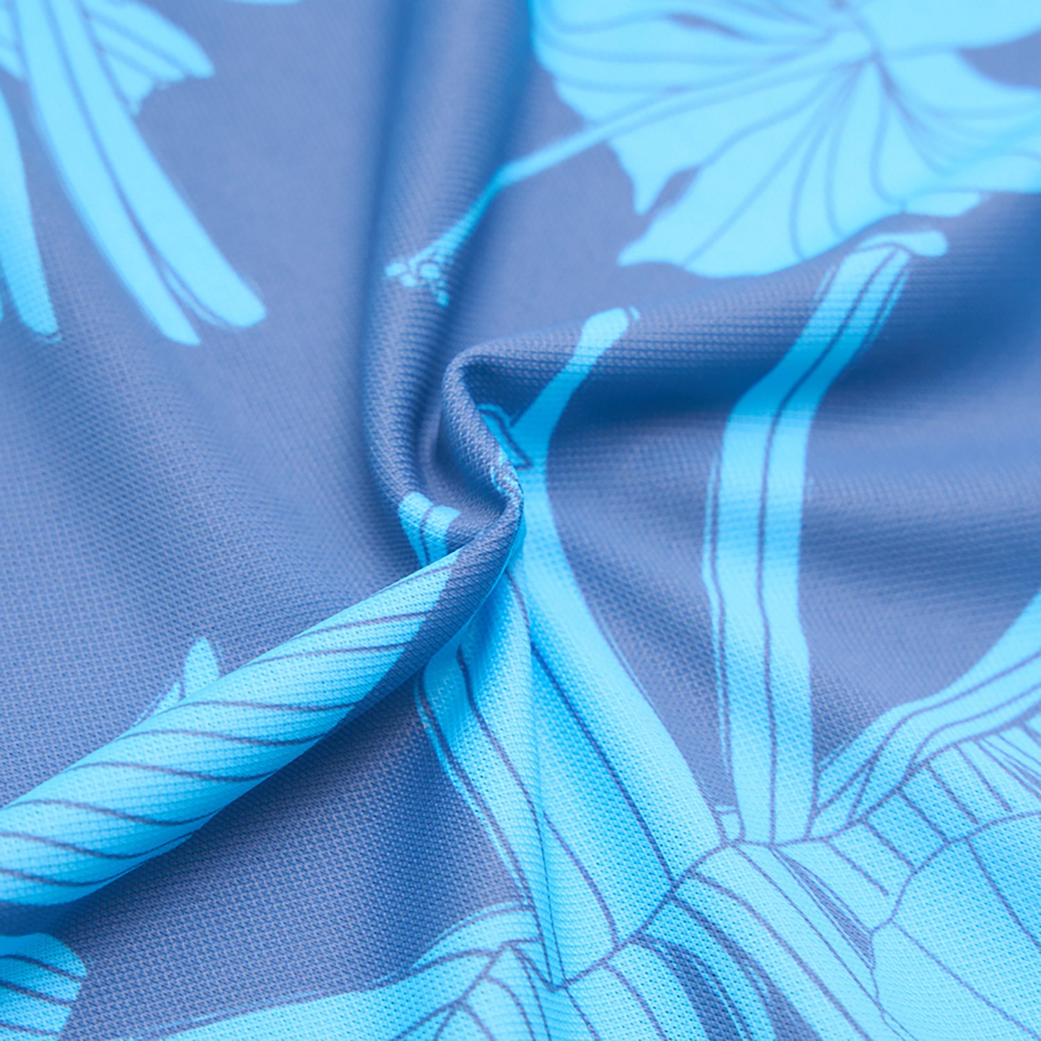 Chubbies Men's The Calm Current Range Polo Shirt - view number 3