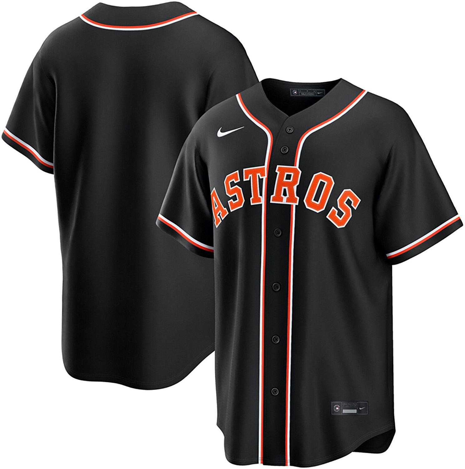 Nike Men's Houston Astros Replica Jersey - view number 3
