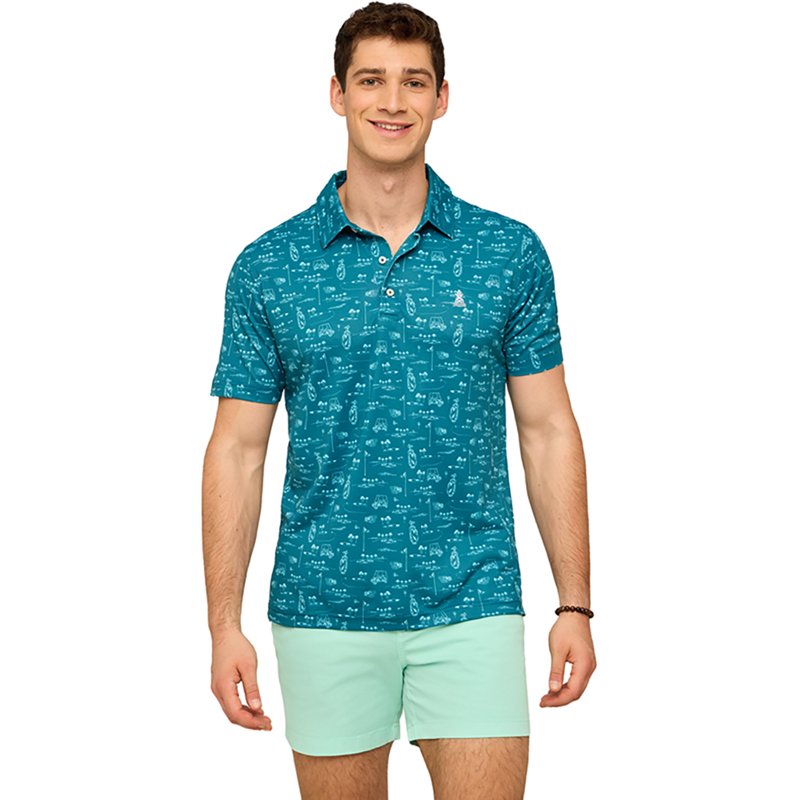 Chubbies Men's The Fairwager Range Polo Shirt
