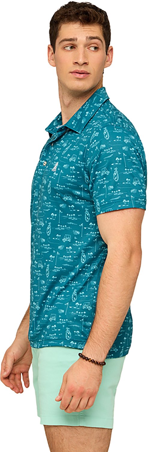 Chubbies Men's The Fairwager Range Polo Shirt - view number 3