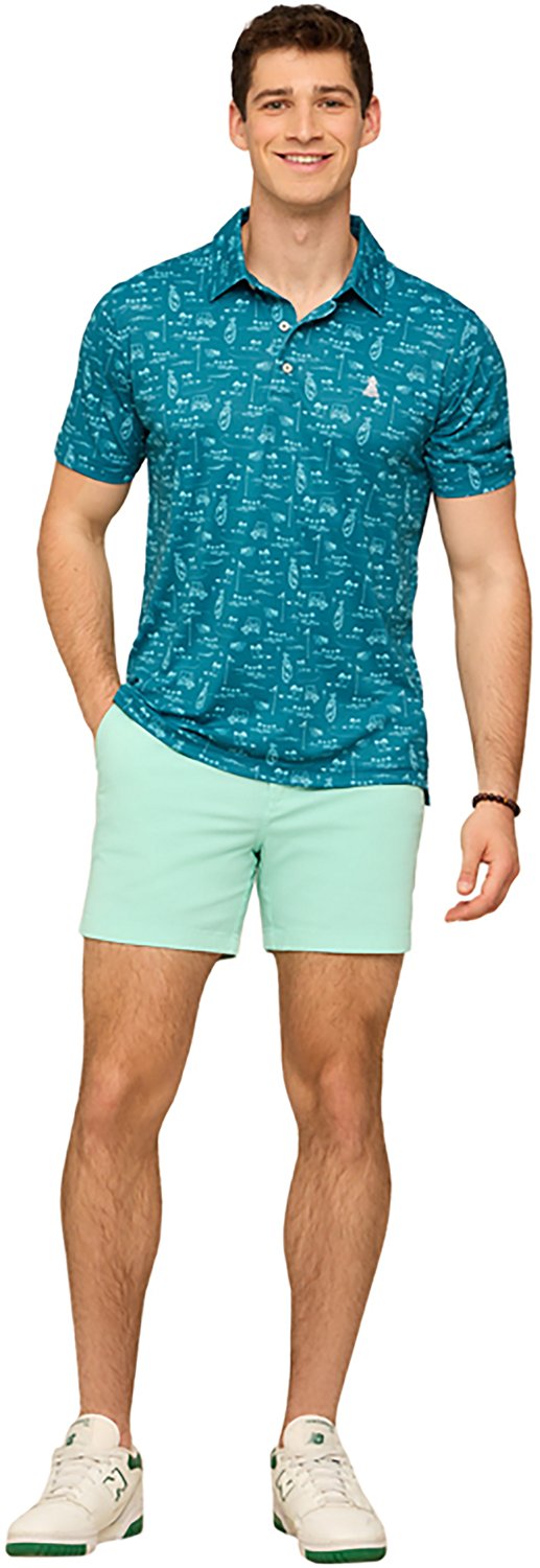 Chubbies Men's The Fairwager Range Polo Shirt - view number 4