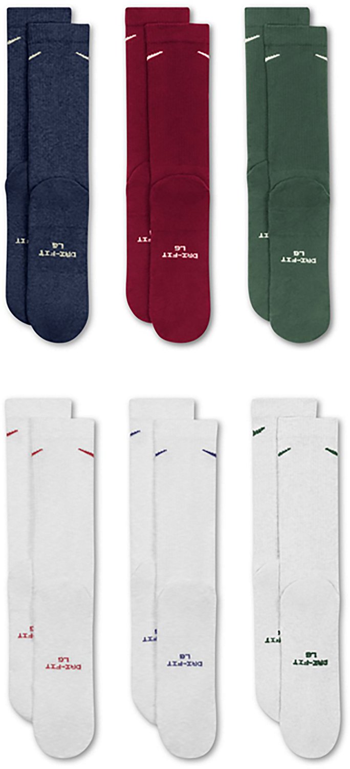 Nike Men's Everyday Elevated Crew Socks 6 Pack - view number 4