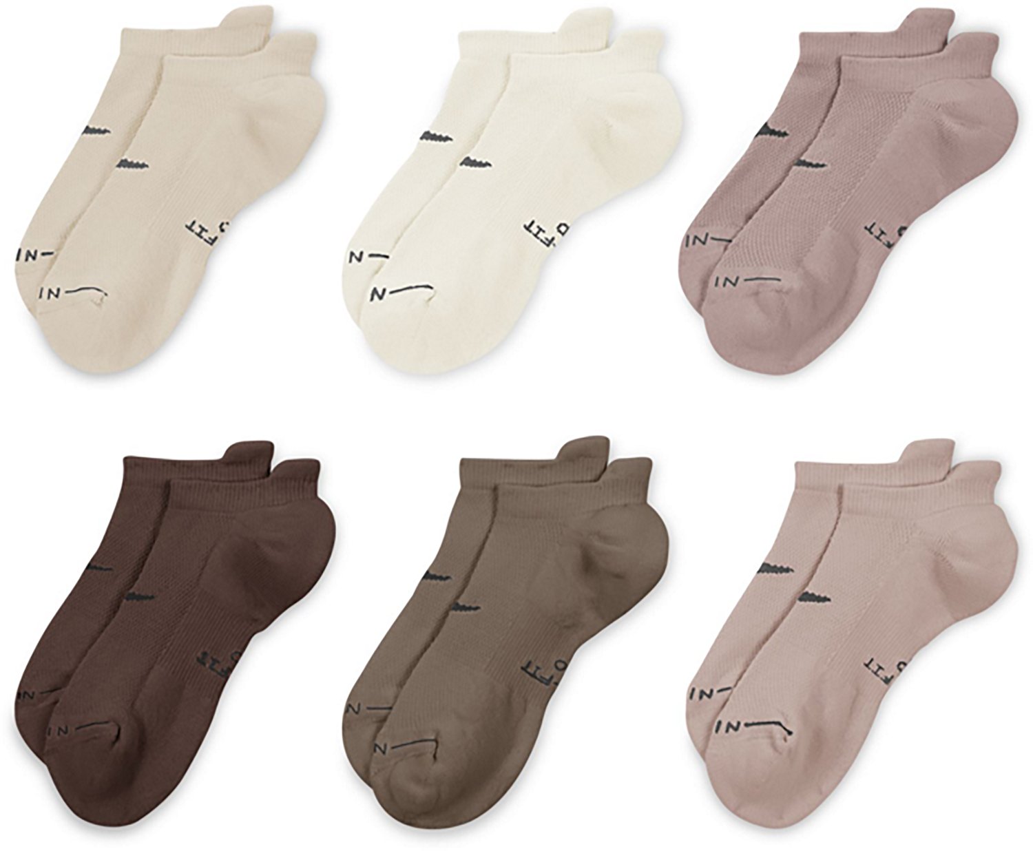 Nike Men's Everyday Elevated No Show Socks 6 Pack - view number 3