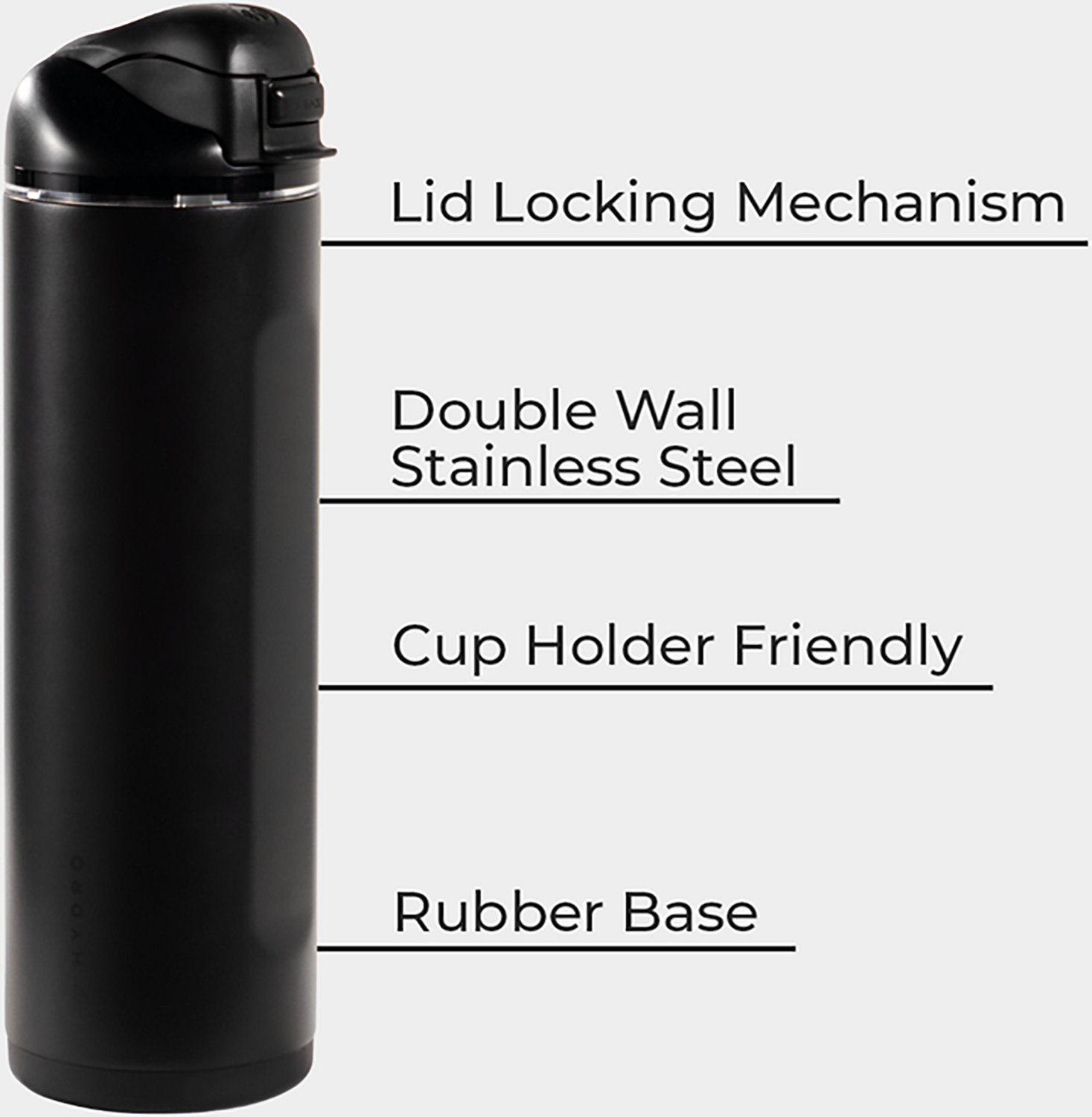 HydroJug Ease2o oz Water Bottle with Straw Lid