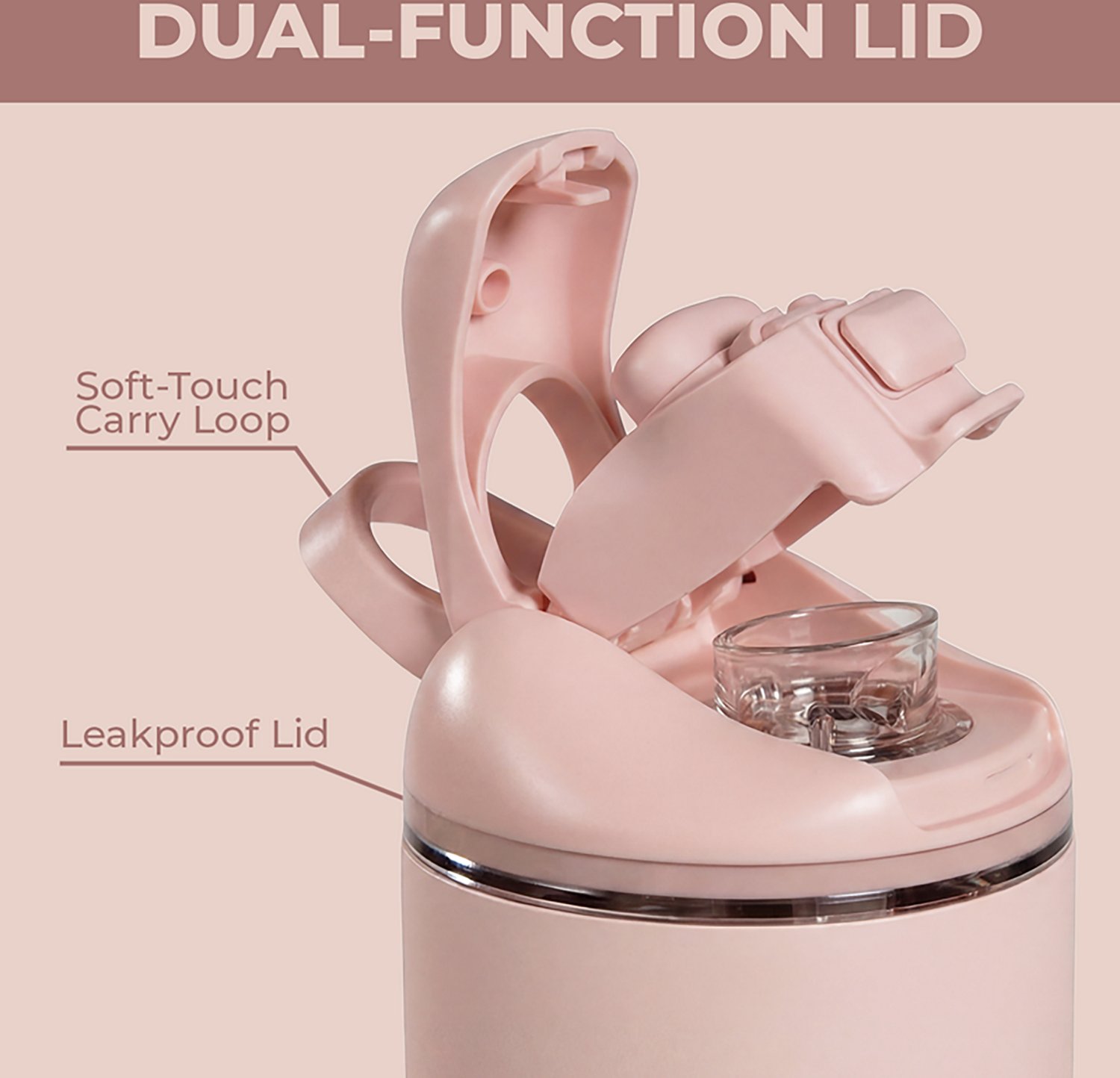 HydroJug Ease2o 24 oz Water Bottle with Straw Lid - view number 7