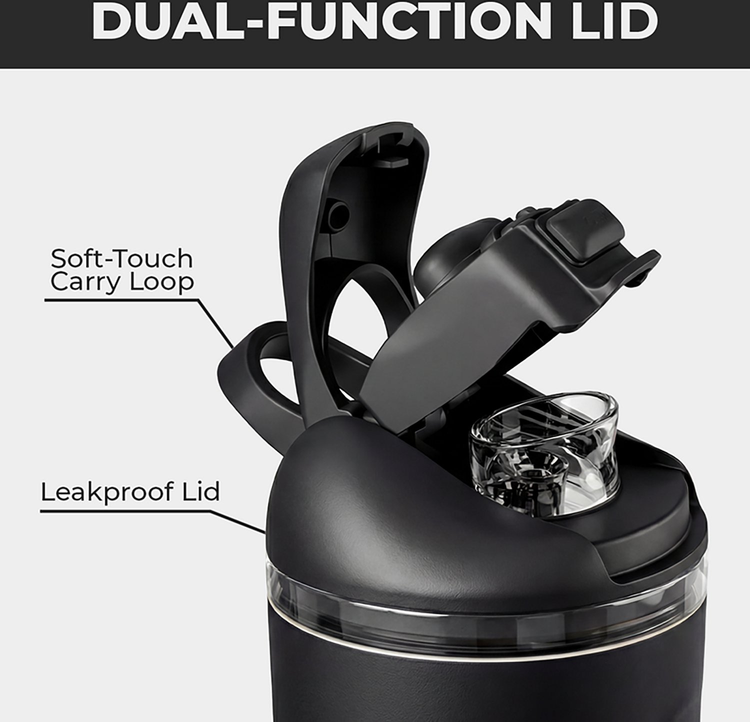 HydroJug Ease2o 32 oz Water Bottle with Straw Lid - view number 7