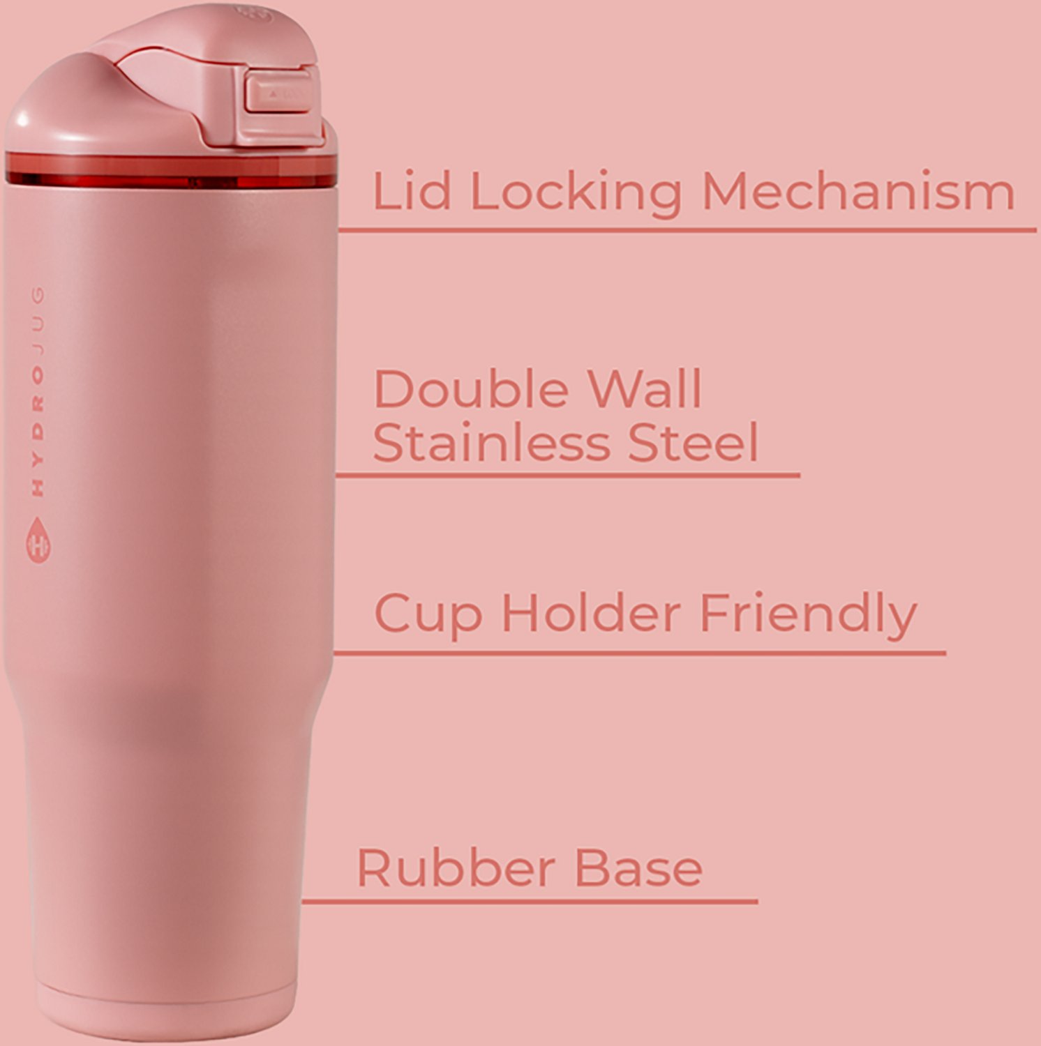HydroJug Ease2o 32 oz Water Bottle with Straw Lid - view number 5