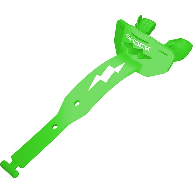 Shock Doctor Thunder Bolt Shock Lip Guard, Green/White