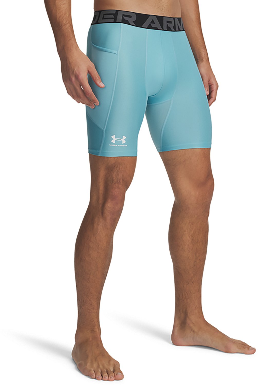 Under Armour Men's HeatGear Compression Shorts 6 in - view number 2