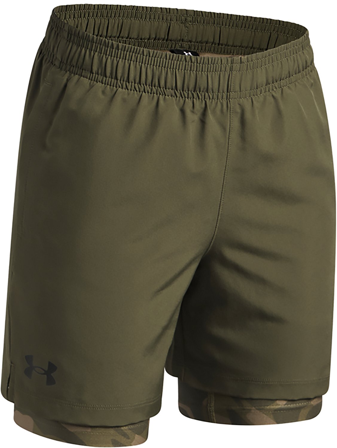 Under Armour Boys' 2-in-1 Shorts 5 in - view number 2