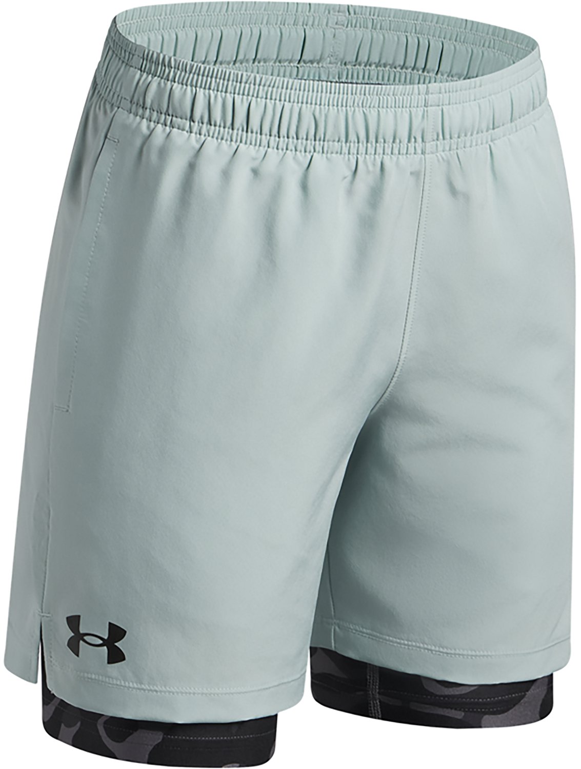Under Armour Boys' 2-in-1 Shorts 5 in - view number 2