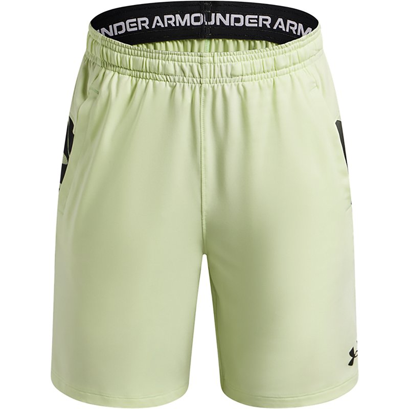 Under Armour Boys' 8-20 Tech Vent Elastic Waistband Shorts - Lime