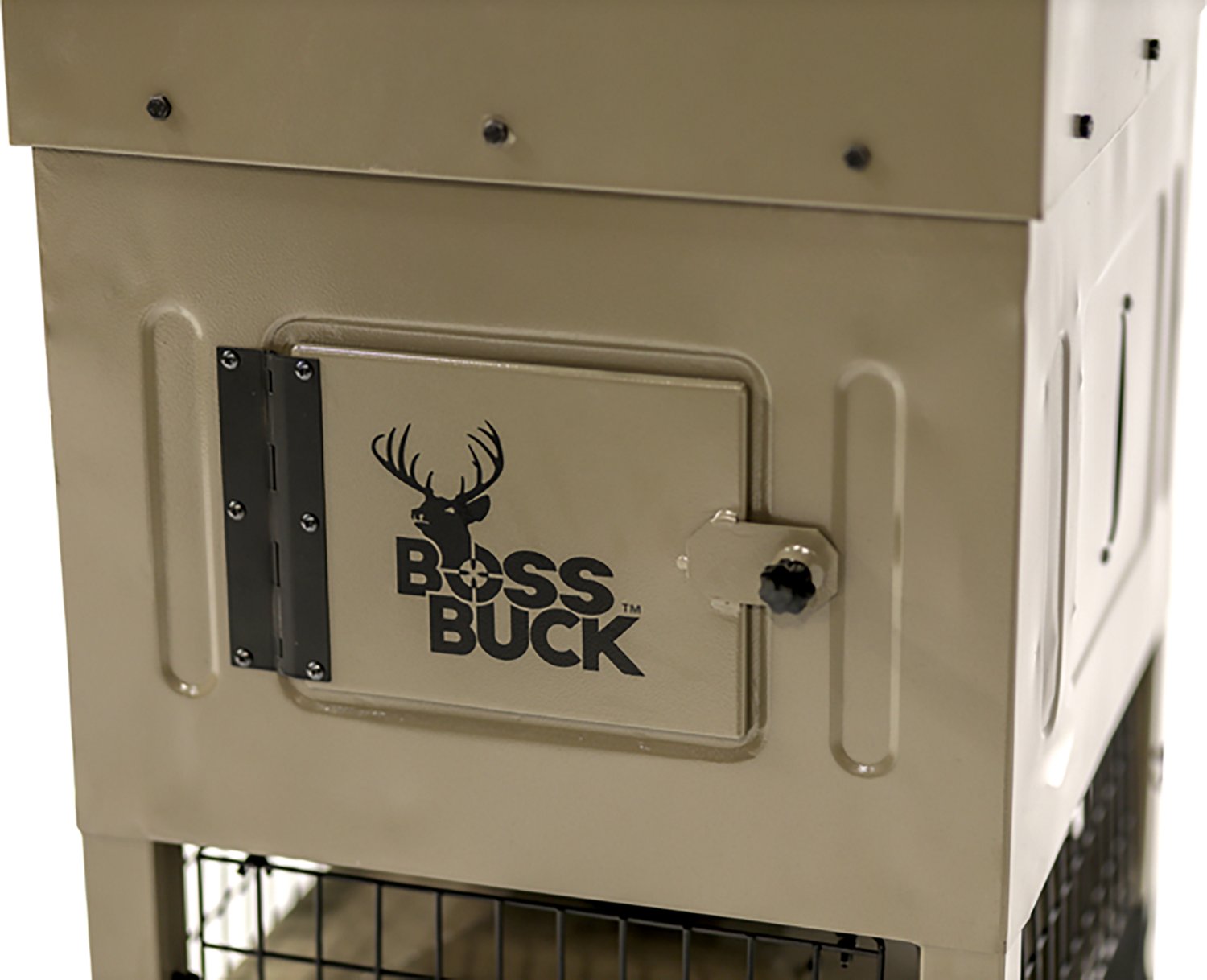 Boss Buck Stand & Fill Sled Feeder with Diverter Plate & Solar Panel - view number 4