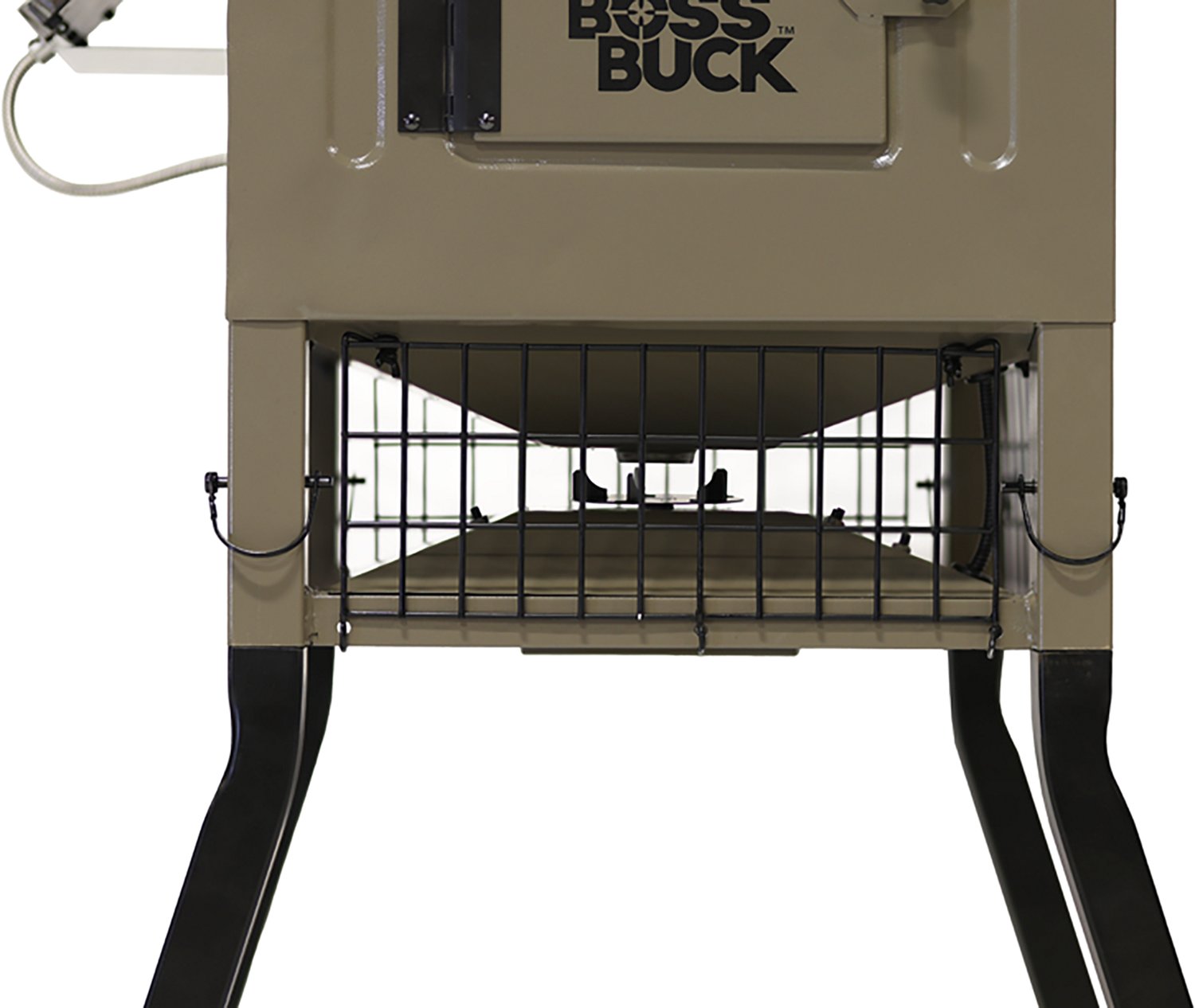 Boss Buck Stand & Fill Sled Feeder with Diverter Plate & Solar Panel - view number 6