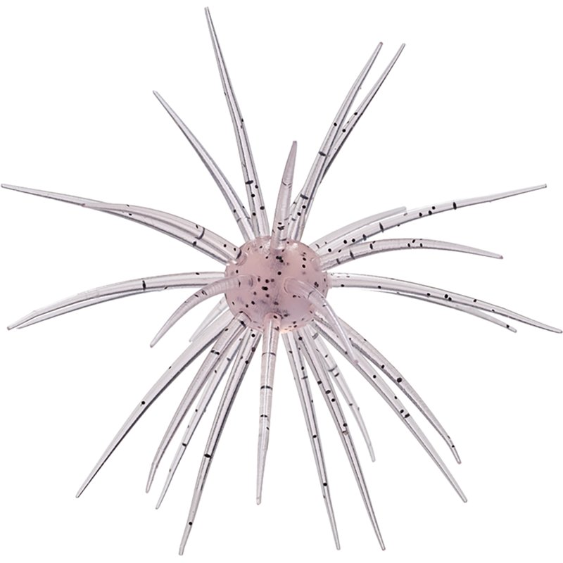 Hideup Coike Soft Plastic Creature Bait, Clear Salmon Pepper