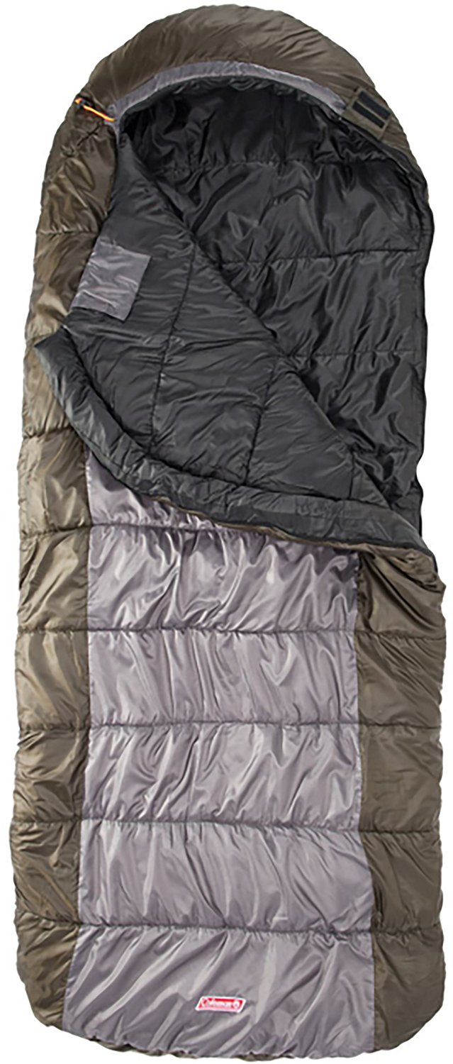 Coleman Adults' Big Basin 15°F Big and Tall Mummy Sleeping Bag - view number 2