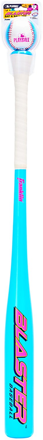 Franklin Sports Blaster 32 in Plastic Baseball Bat + Ball Set - view number 2