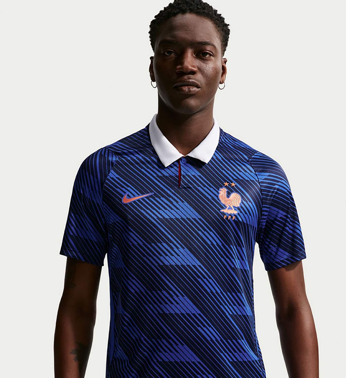 Nike Men's France 2026 Stadium Home Dri-FIT Soccer Replica Jersey