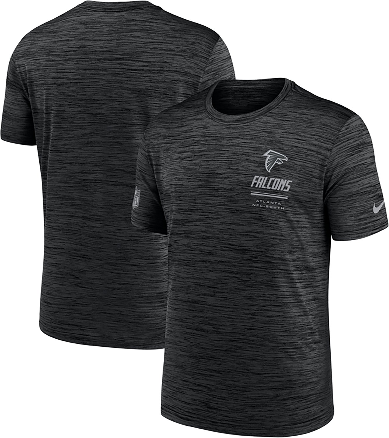Nike Men's Atlanta Falcons Team Issue Velocity Graphic T-shirt - view number 3