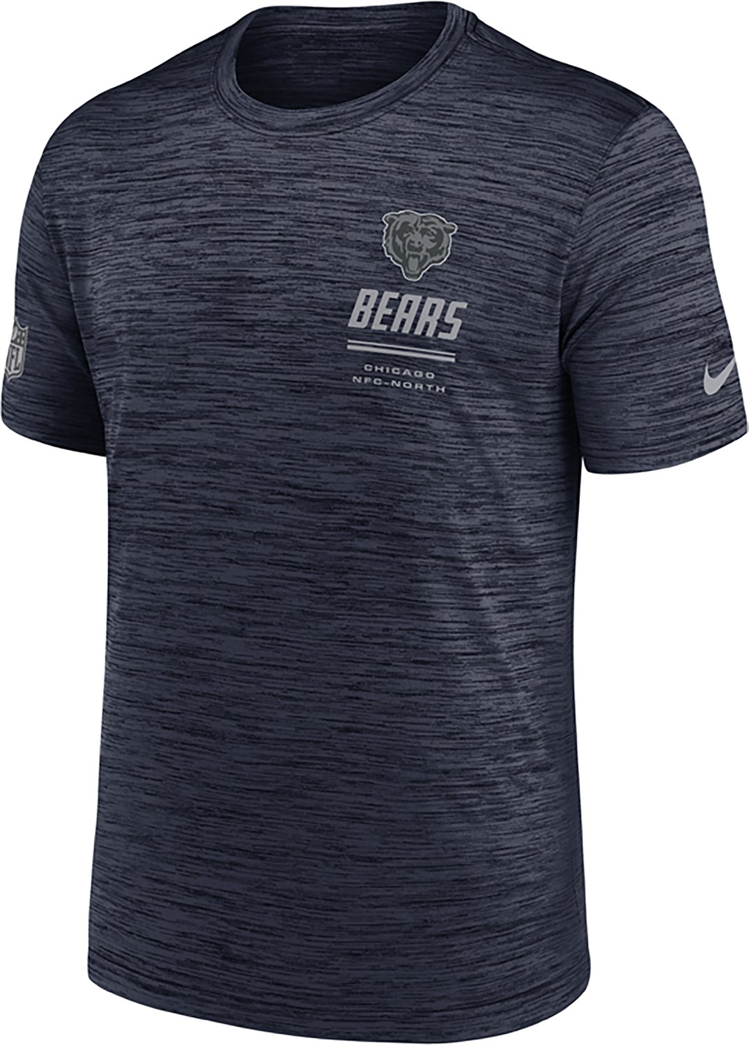 Nike Men's Chicago Bears Team Issue Velocity Graphic T-shirt