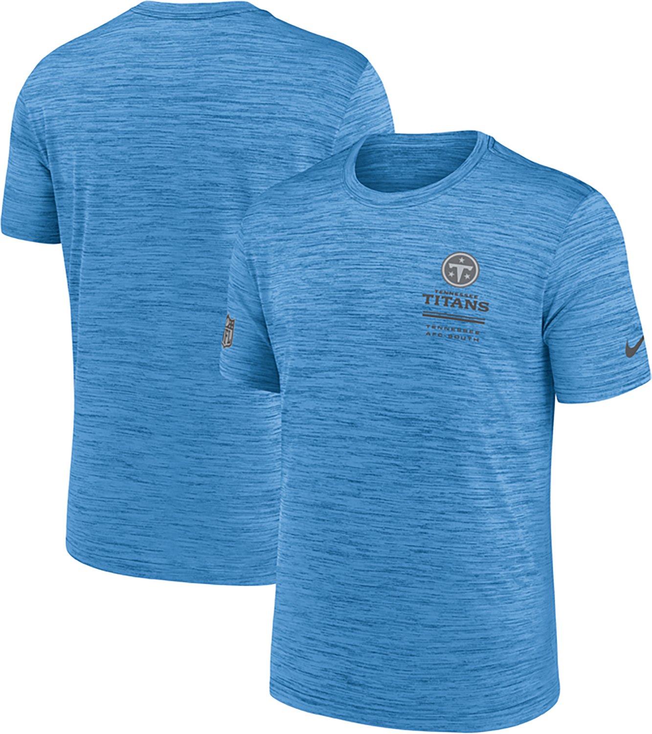 Nike Men's Tennessee Titans Team Issue Velocity Graphic T-shirt - view number 3