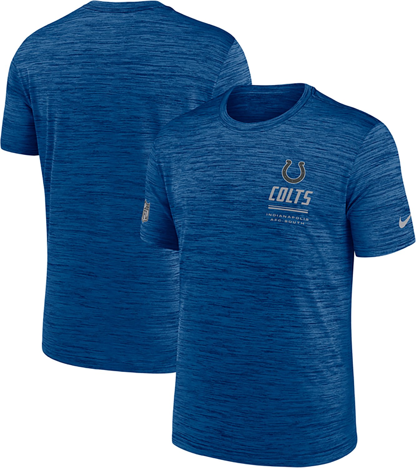 Nike Men's Indianapolis Colts Team Issue Velocity Graphic T-shirt - view number 3