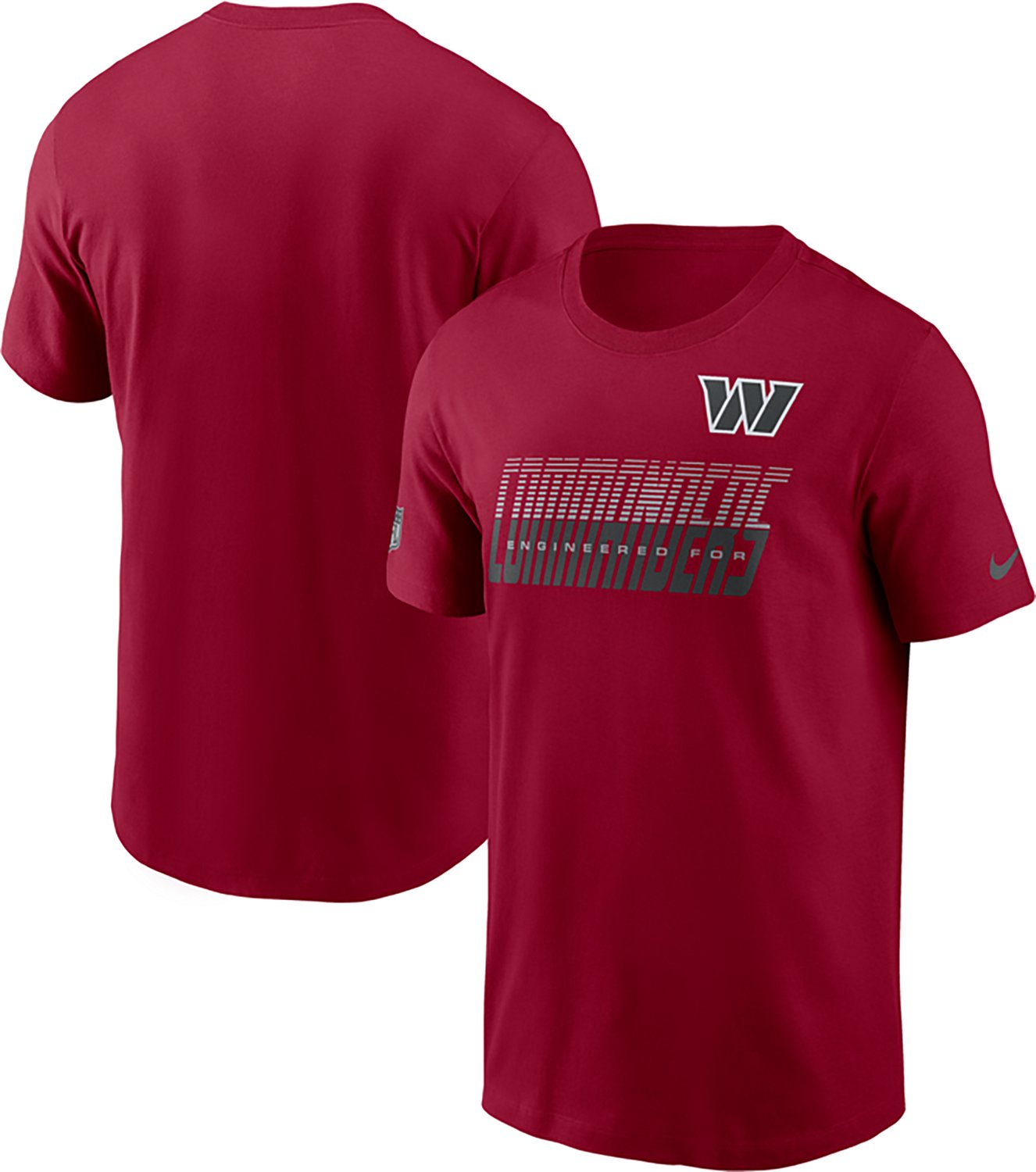 Nike Men's Washington Commanders Team Issue Graphic T-shirt - view number 3