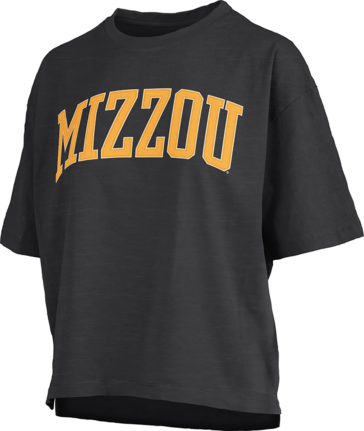 Pressbox Women's University of Missouri Banner Elk Jersey Motley Crew T-shirt