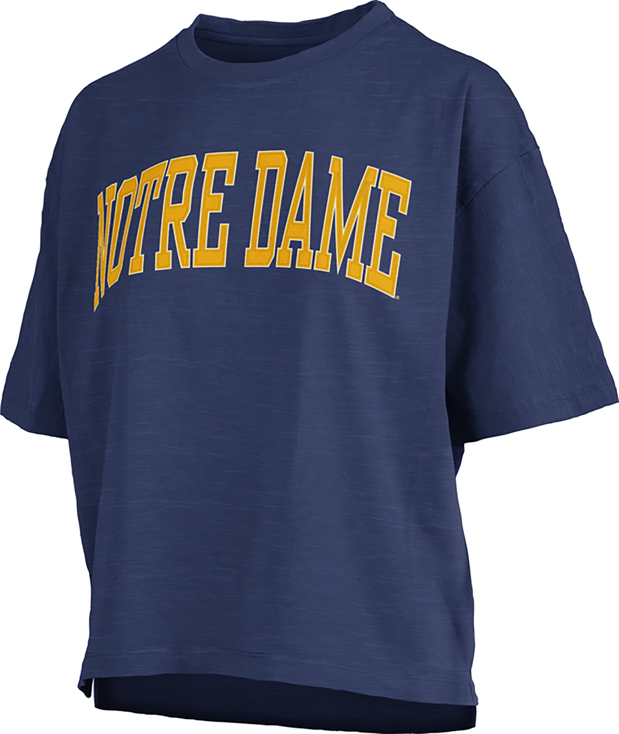 Pressbox Women's University of Notre Dame Banner Elk Jersey Motley Crew T-shirt