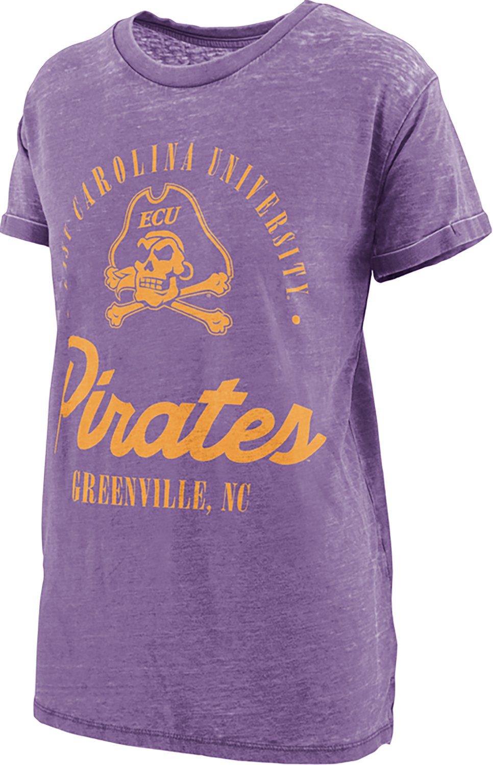 Pressbox Women's East Carolina University Carson Boyfriend Graphic T-shirt