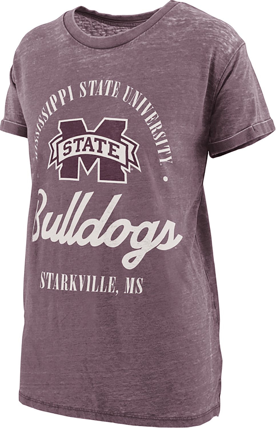 Pressbox Women's Mississippi State University Carson Boyfriend Graphic T-shirt