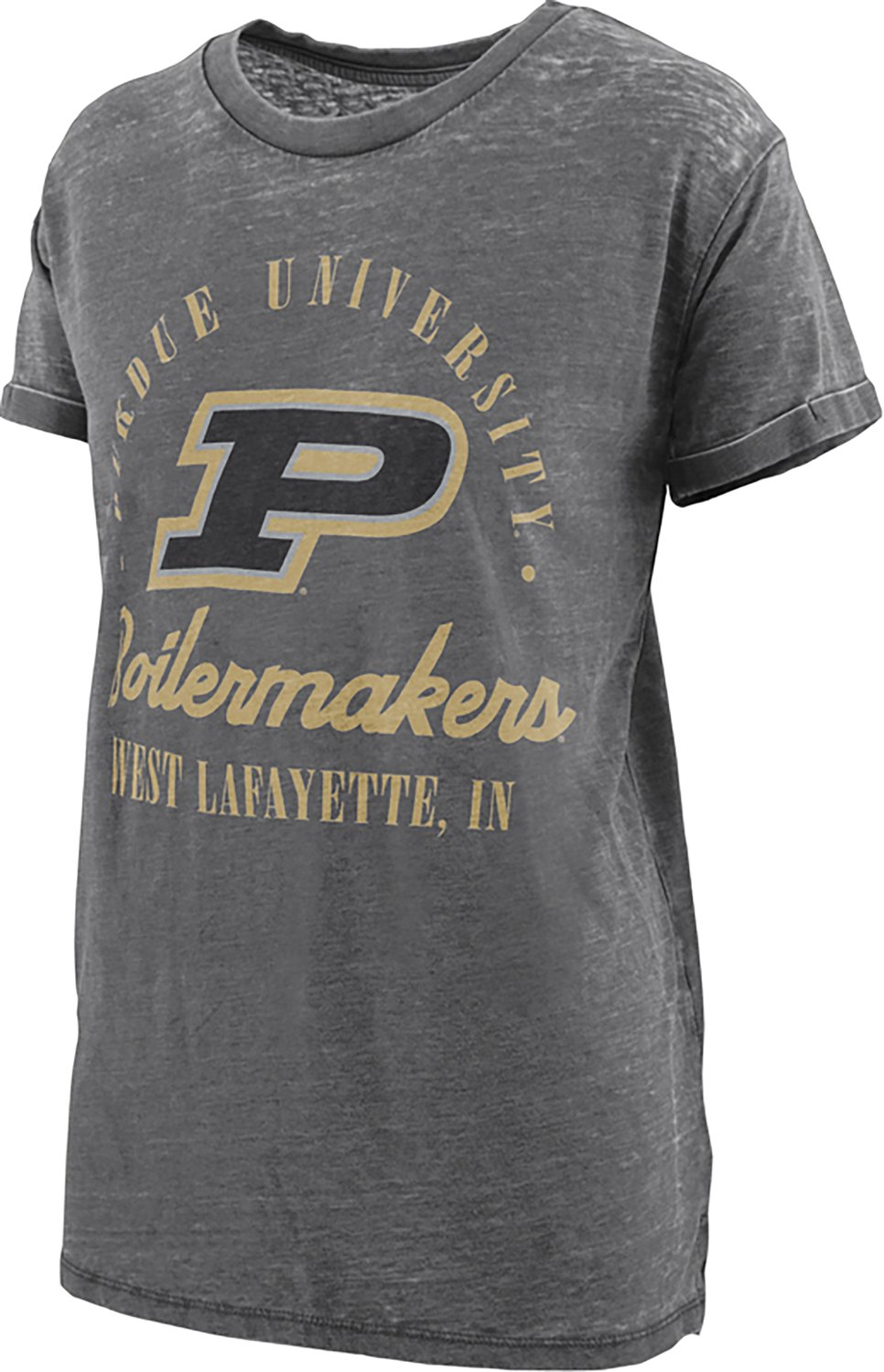 Pressbox Women's Purdue University Carson Boyfriend Graphic T-shirt