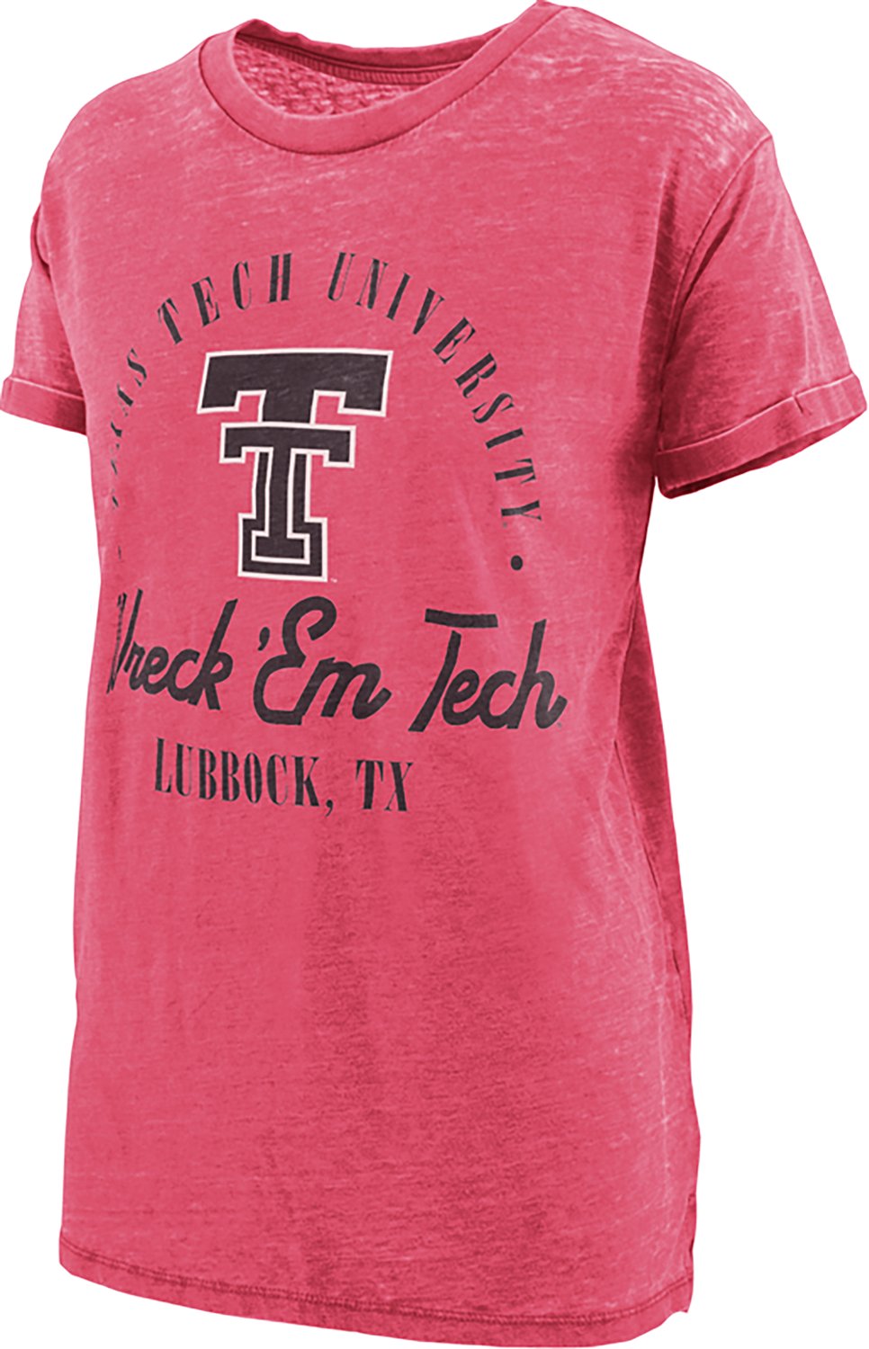 Pressbox Women's Texas Tech University Carson Boyfriend Graphic T-shirt