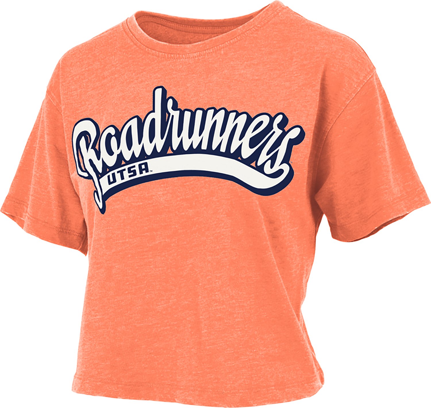 Pressbox Women's University of Texas at San Antonio Mikaela Vintage Crop Graphic T-shirt