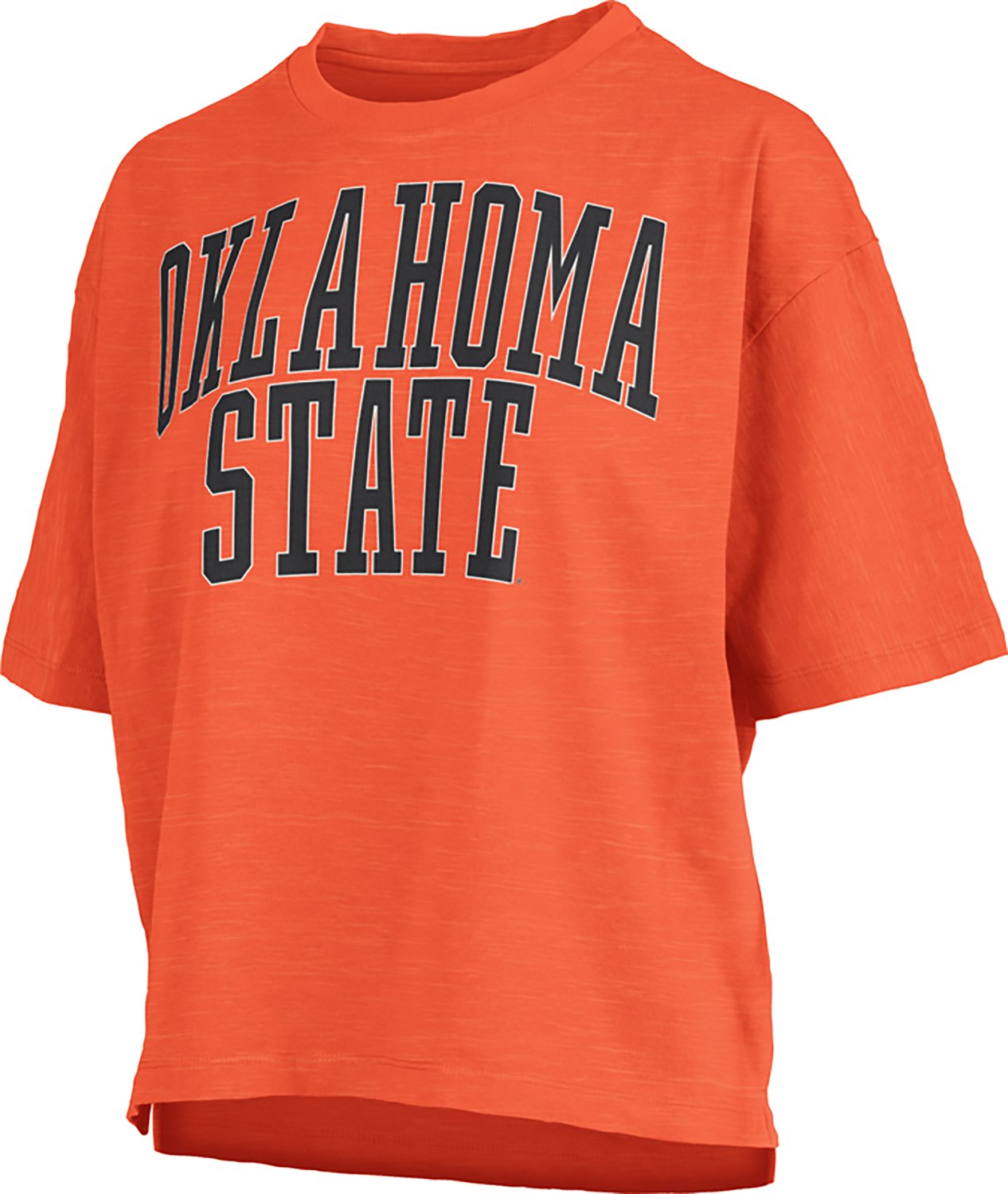 Pressbox Women's Oklahoma State University Banner Elk Jersey Motley Crew T-shirt