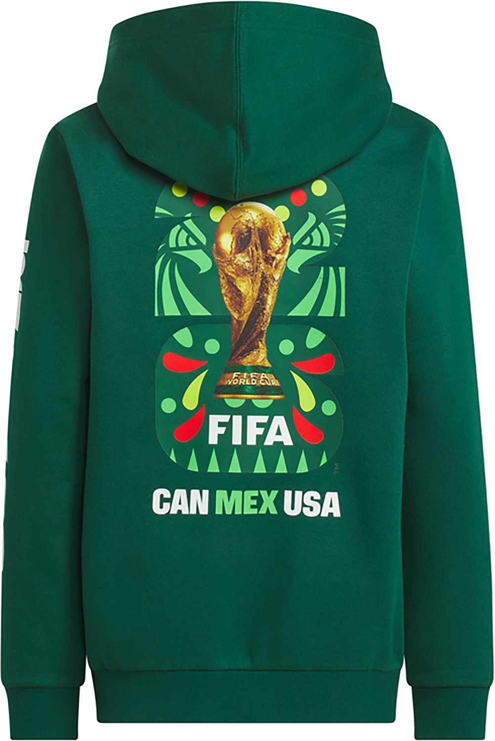 adidas Boys' Mexico World Cup 2026 GFX Hoodie - view number 2