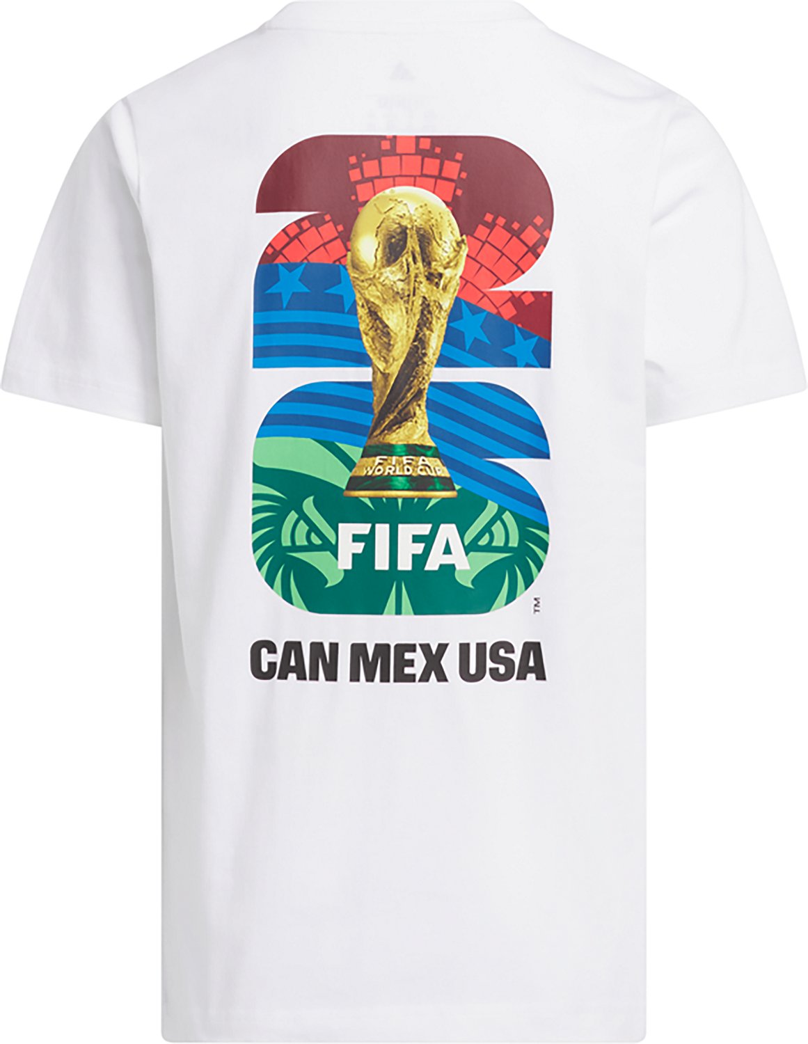 adidas Boys' World Cup 2026 Match Ball Graphic T-shirt - view number 2