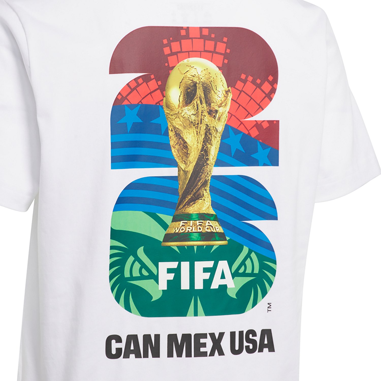 adidas Boys' World Cup 2026 Match Ball Graphic T-shirt - view number 3