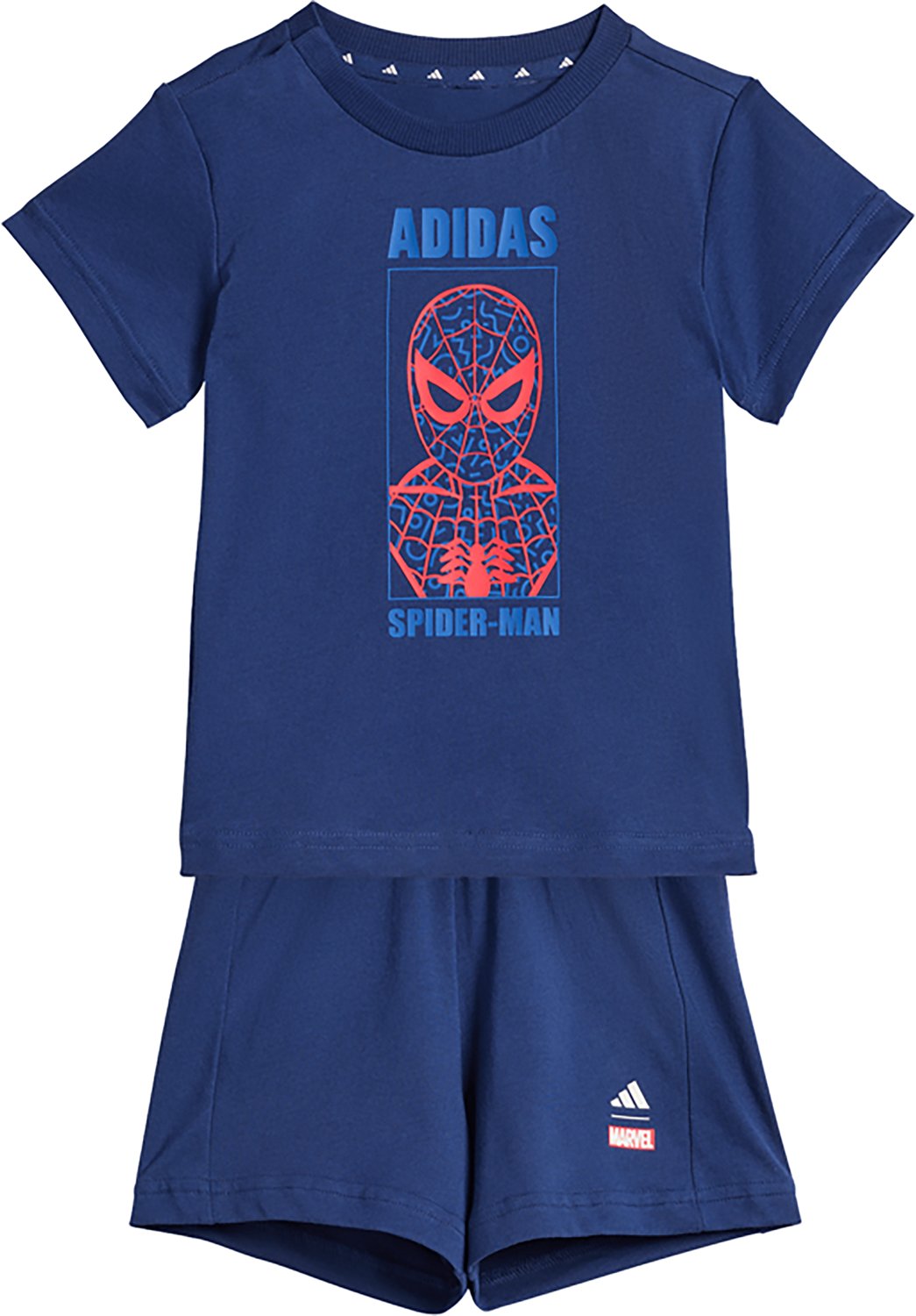 adidas x Marvel Infants' Spider-Man T-shirt and Shorts Set